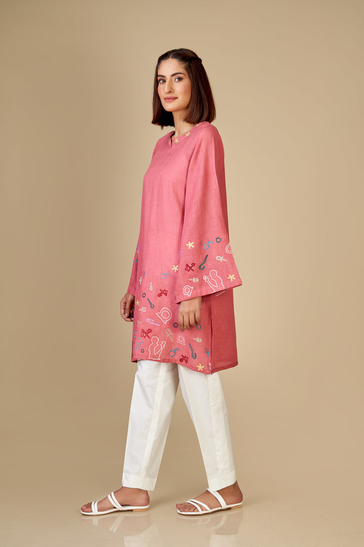 TUNIC (EMBROIDERED) S24-F127